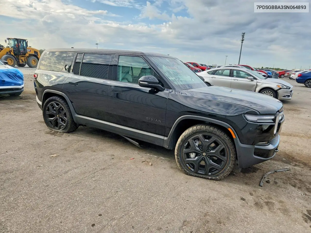 2025 RIVIAN R1S VIN 7PDSGBBA3SN064893 — фото 4