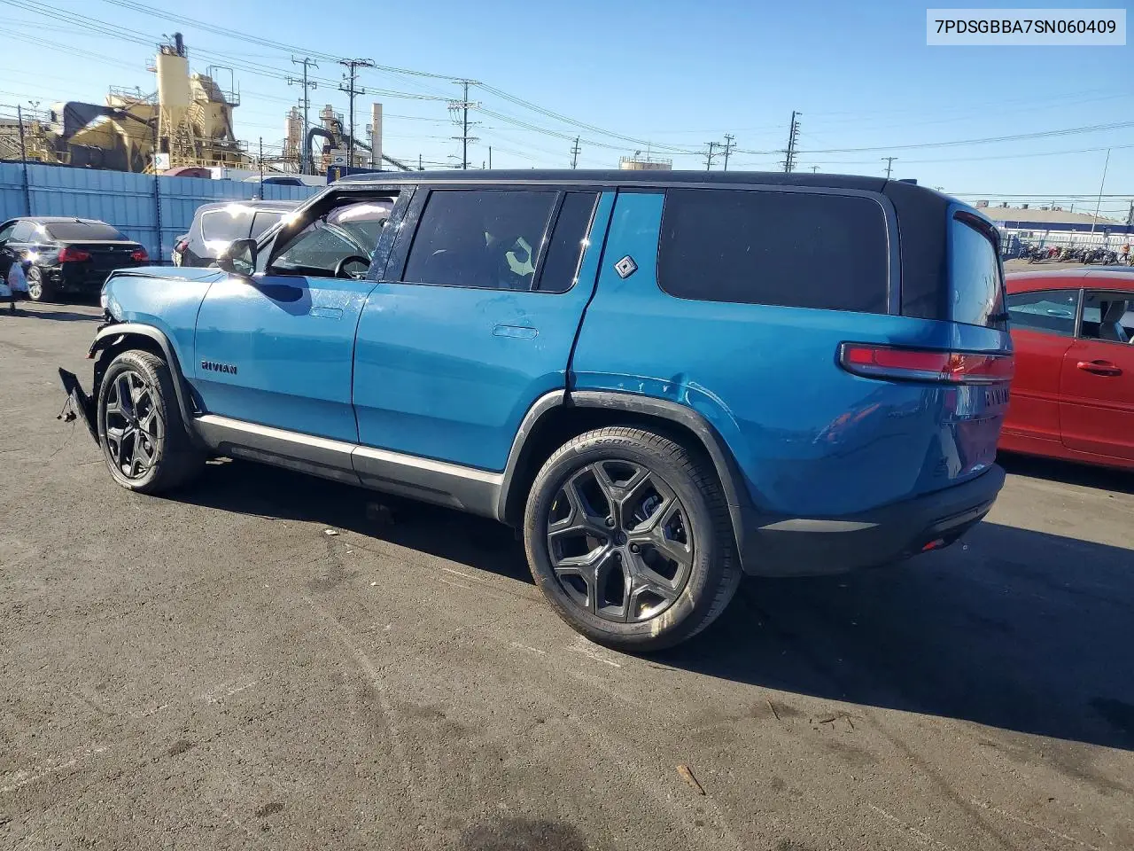 2025 RIVIAN R1S VIN 7PDSGBBA7SN060409 — фото 2
