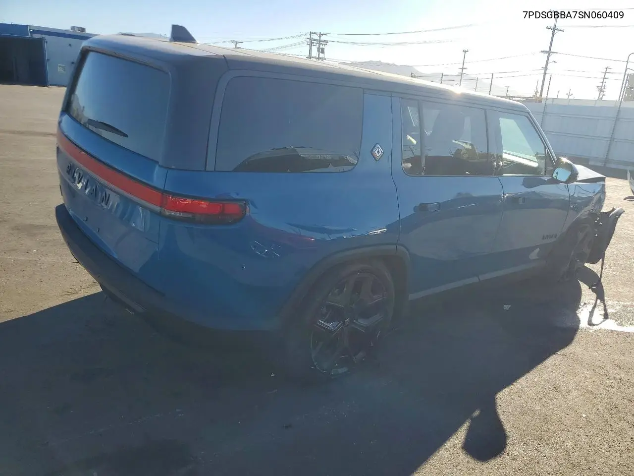 2025 RIVIAN R1S VIN 7PDSGBBA7SN060409 — фото 3
