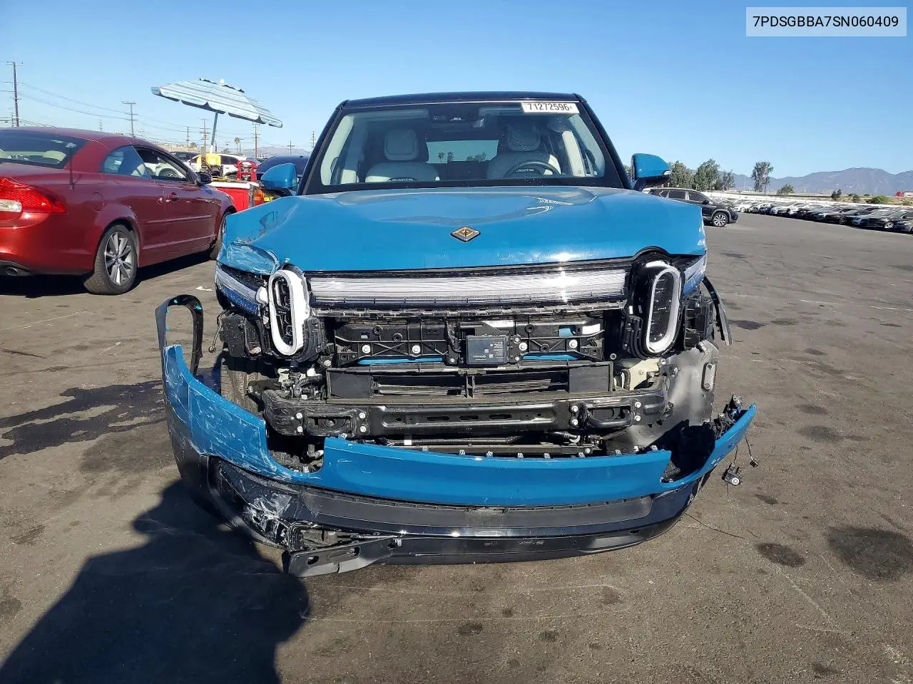 2025 RIVIAN R1S VIN 7PDSGBBA7SN060409 — фото 5