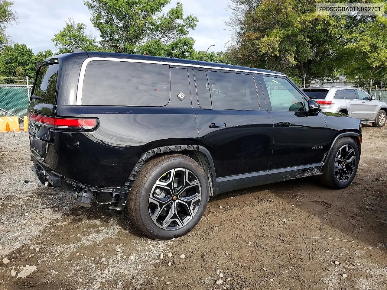2026 RIVIAN R1S VIN 7PDSGGBA0TN092701 — фото 3