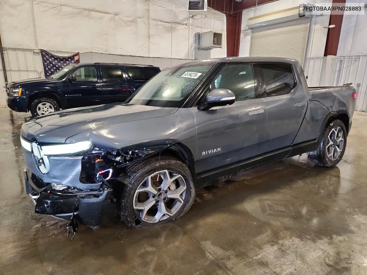 RIVIAN R1T 2023, VIN 7FCTGBAA9PN028883