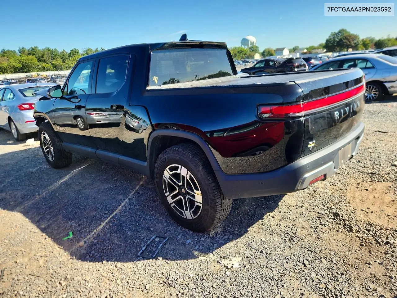 2023 RIVIAN R1T VIN 7FCTGAAA3PN023592 — фото 2