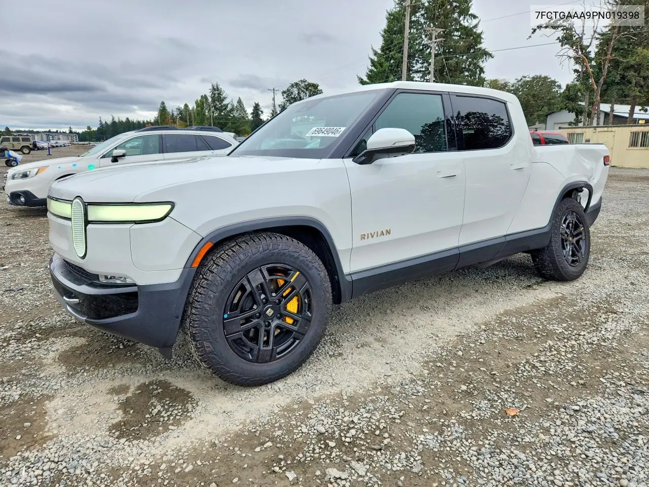 RIVIAN R1T 2023, VIN 7FCTGAAA9PN019398