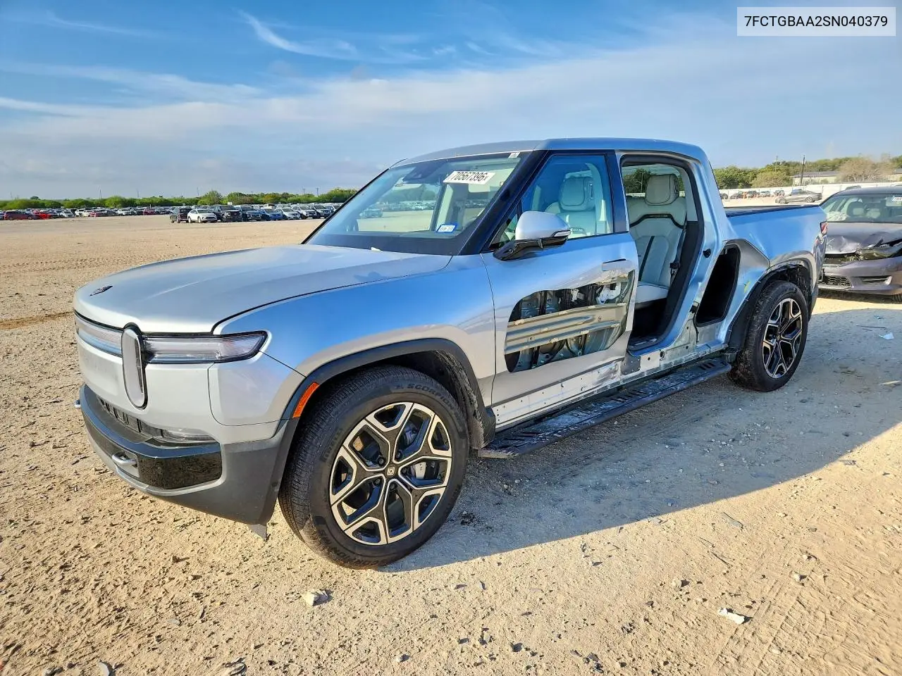 RIVIAN R1T 2025, VIN 7FCTGBAA2SN040379