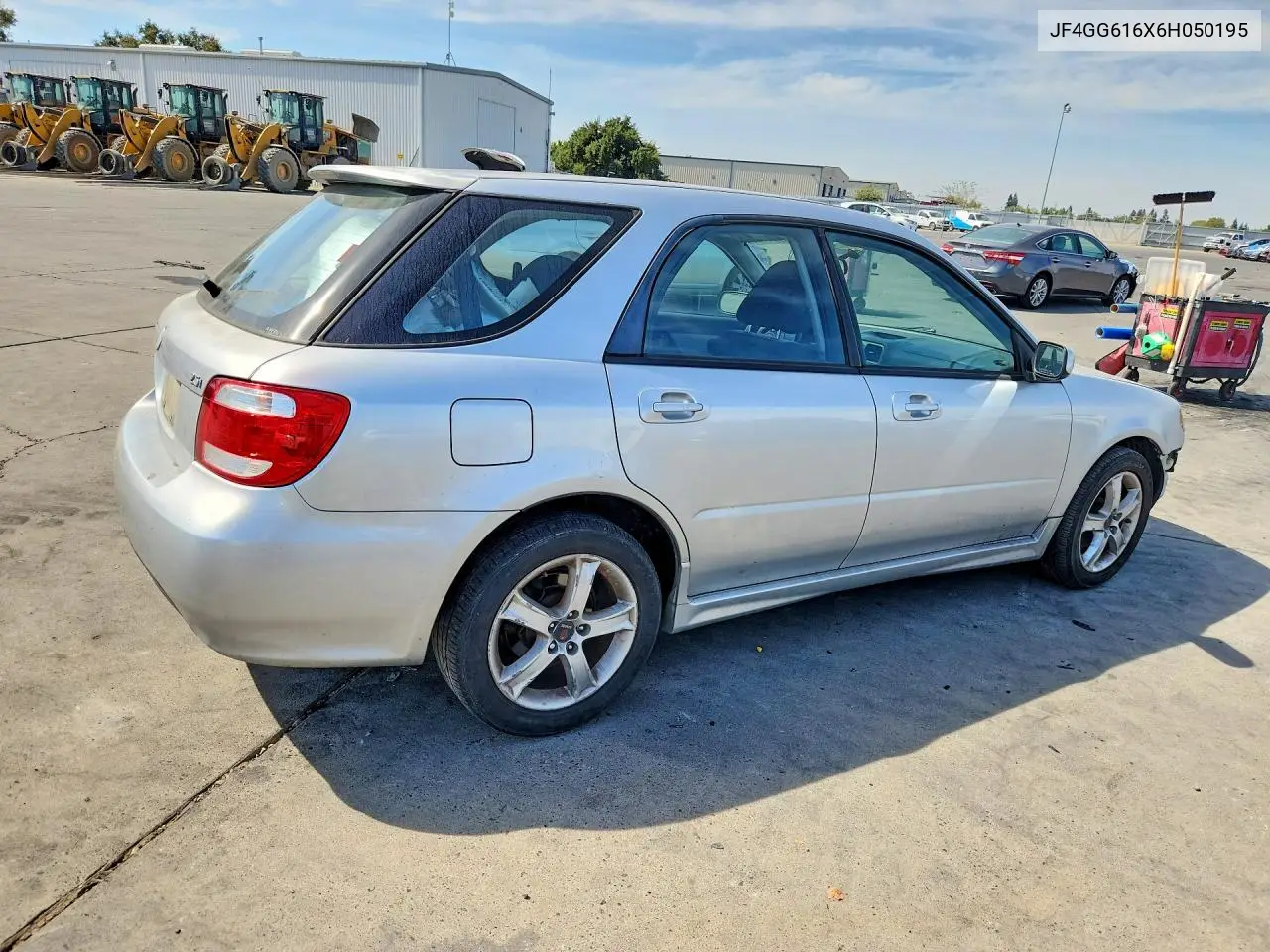 2006 SAAB 9-2X VIN JF4GG616X6H050195 — фото 3