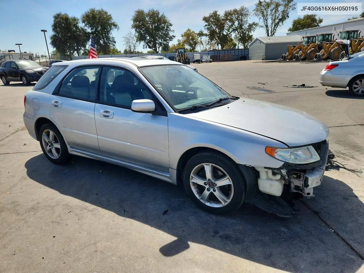 2006 SAAB 9-2X VIN JF4GG616X6H050195 — фото 4