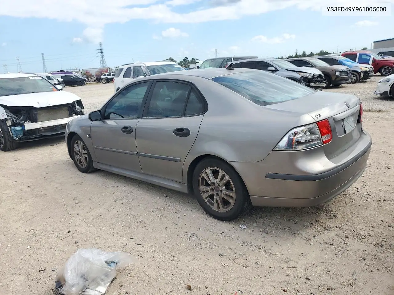 2006 SAAB 9-3 VIN YS3FD49Y961005000 — фото 2