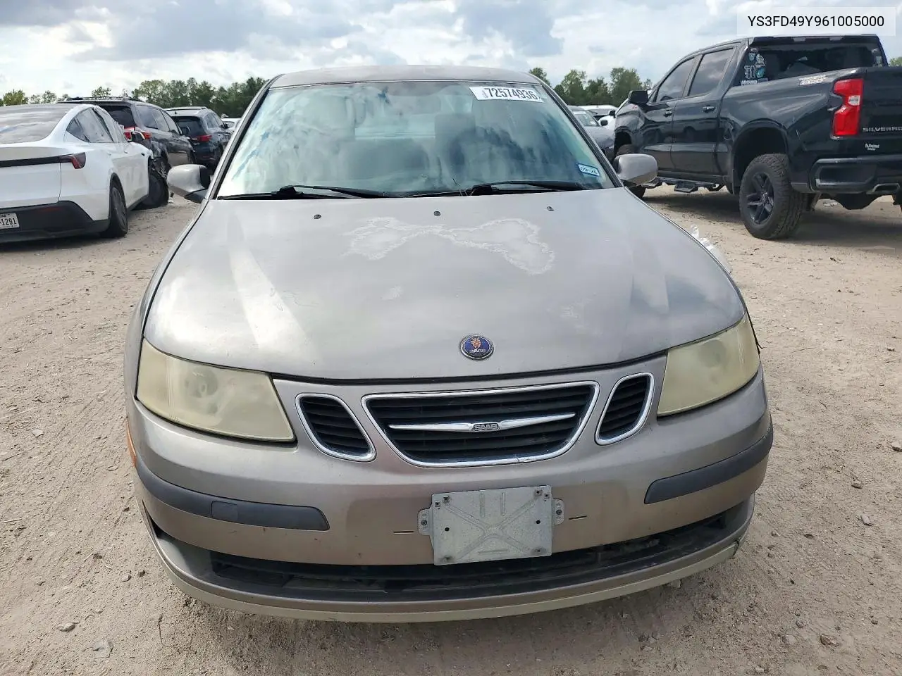 2006 SAAB 9-3 VIN YS3FD49Y961005000 — фото 5