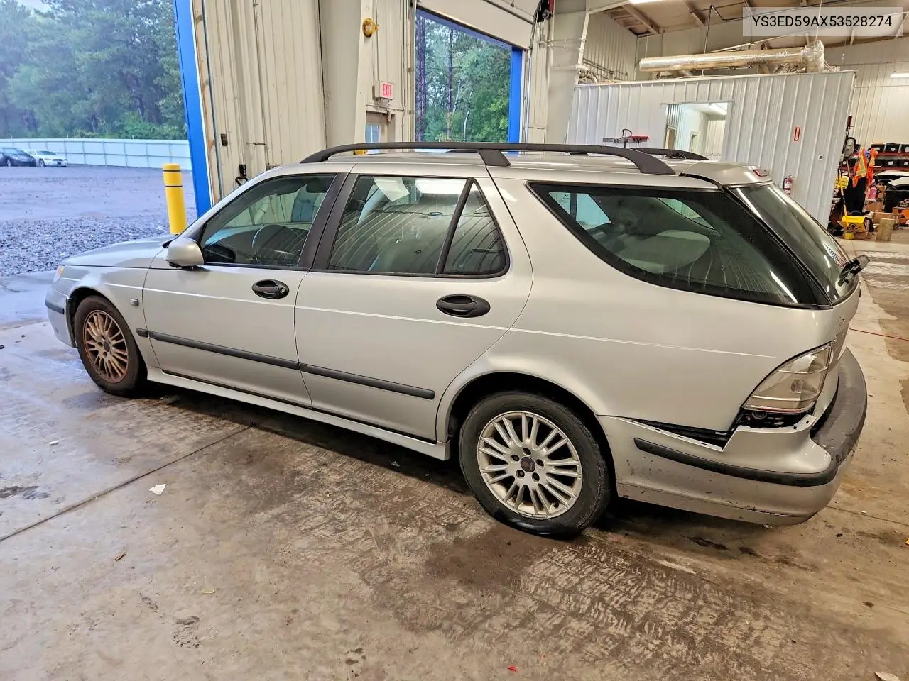 2005 SAAB 9-5 VIN YS3ED59AX53528274 — фото 2