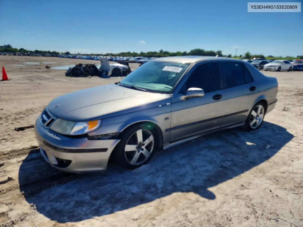 SAAB 9-5 2005, VIN YS3EH49G153520809