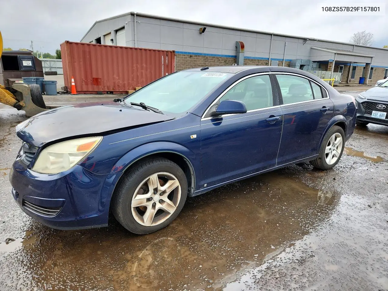 SATURN AURA 2009, VIN 1G8ZS57B29F157801