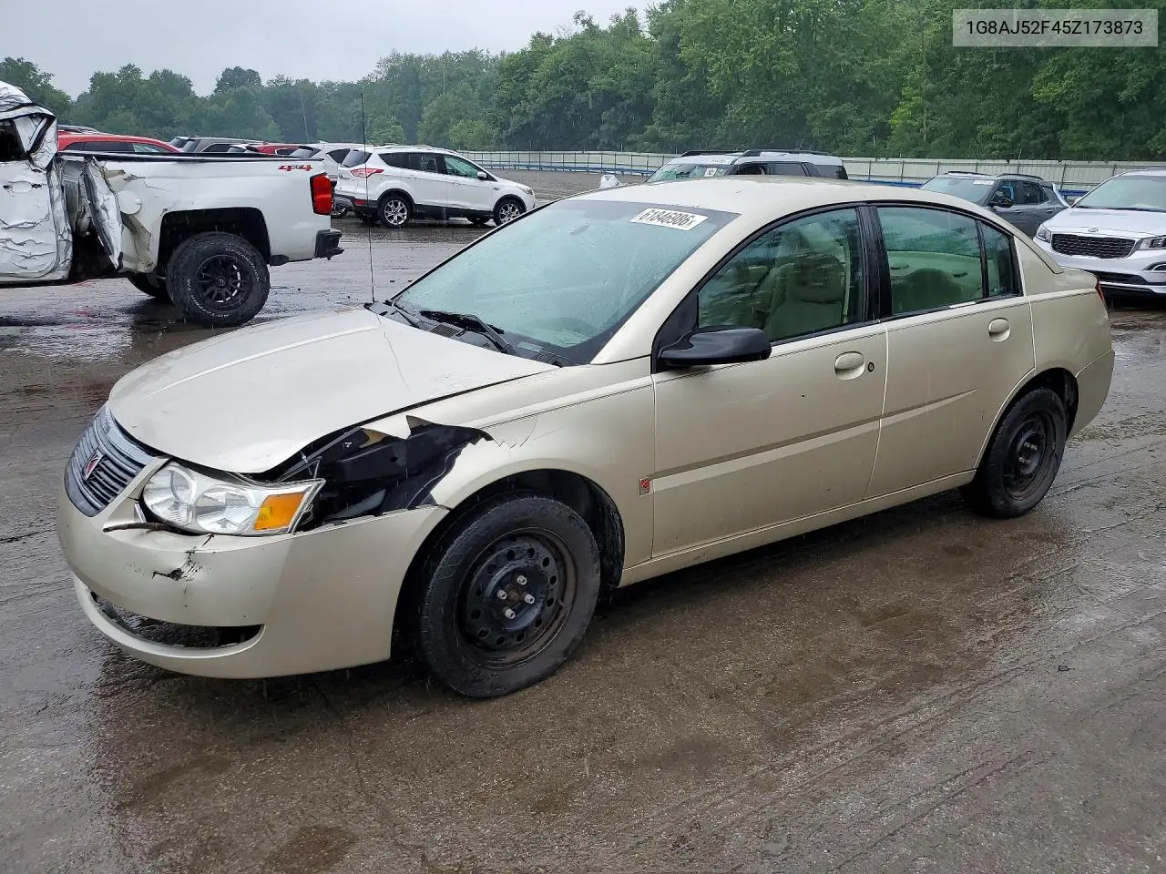 SATURN ION 2005, VIN 1G8AJ52F45Z173873
