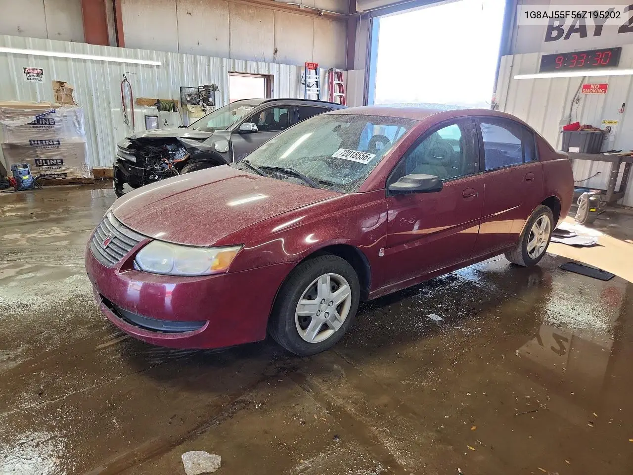 SATURN ION 2006, VIN 1G8AJ55F56Z195202