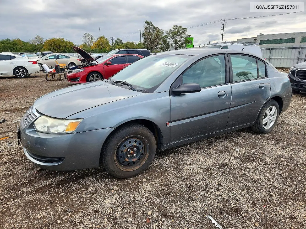 SATURN ION 2006, VIN 1G8AJ55F76Z157311