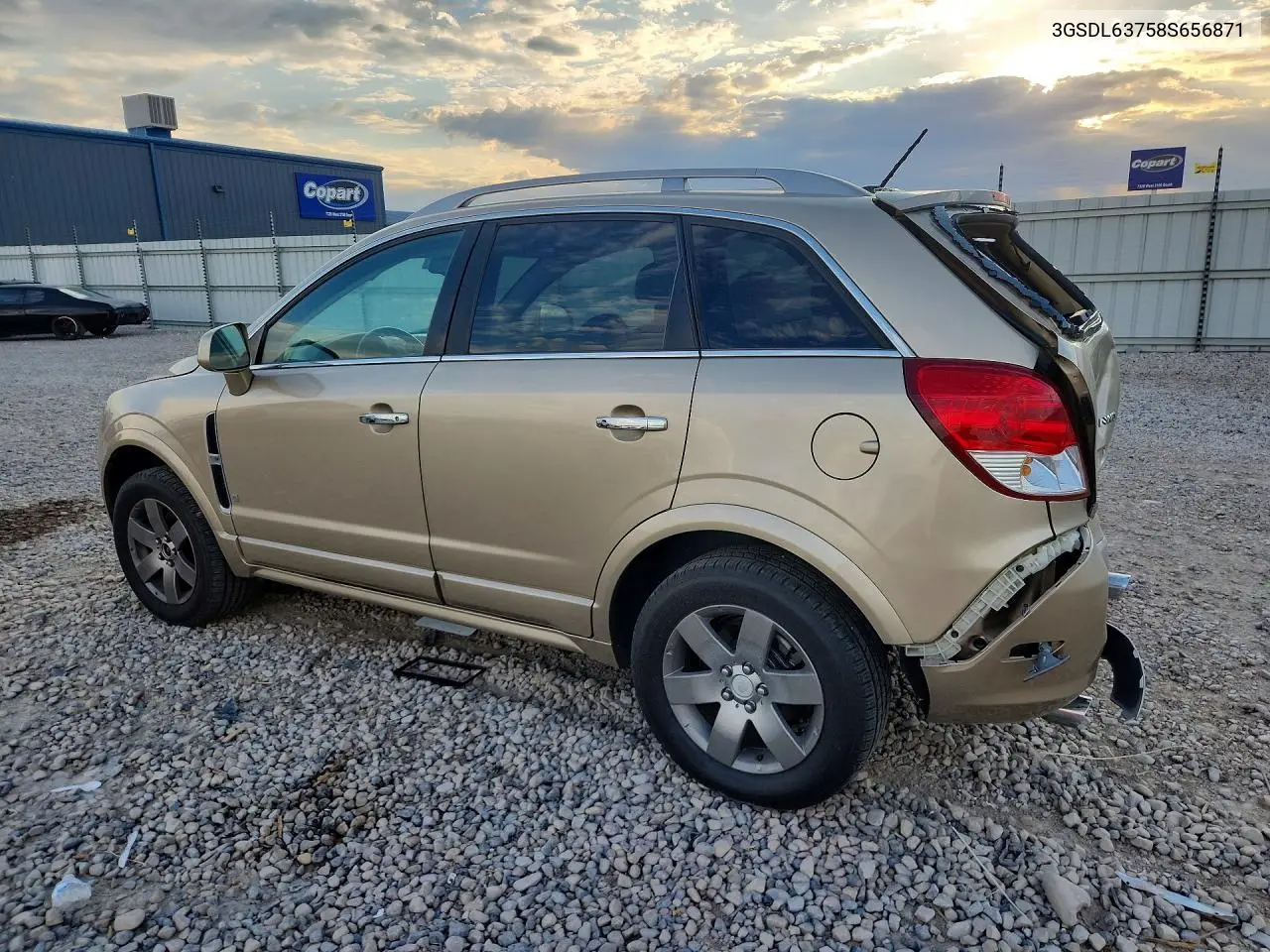 2008 SATURN VUE VIN 3GSDL63758S656871 — фото 2