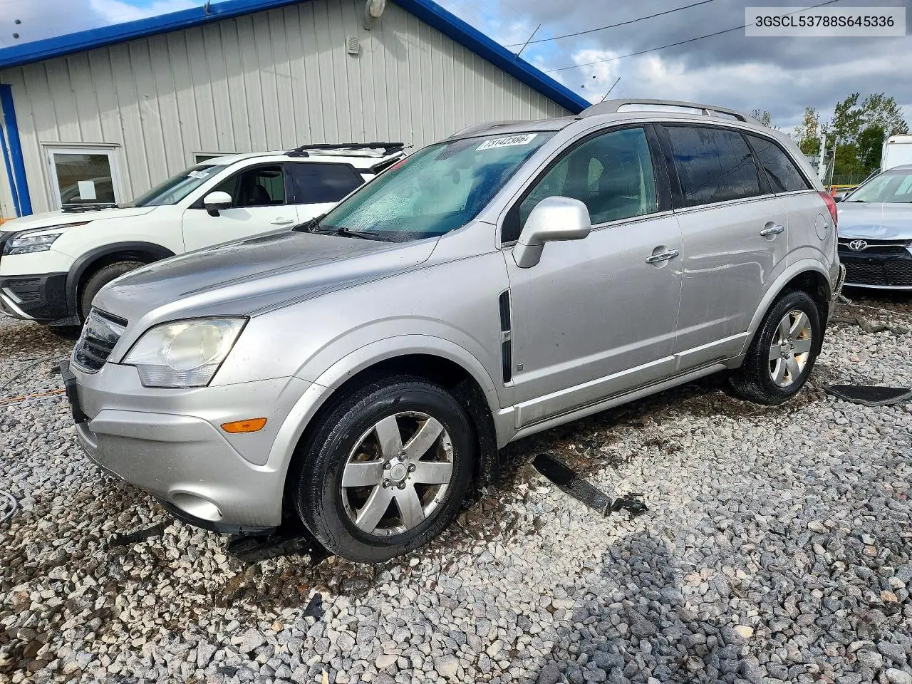 SATURN VUE 2008, VIN 3GSCL53788S645336