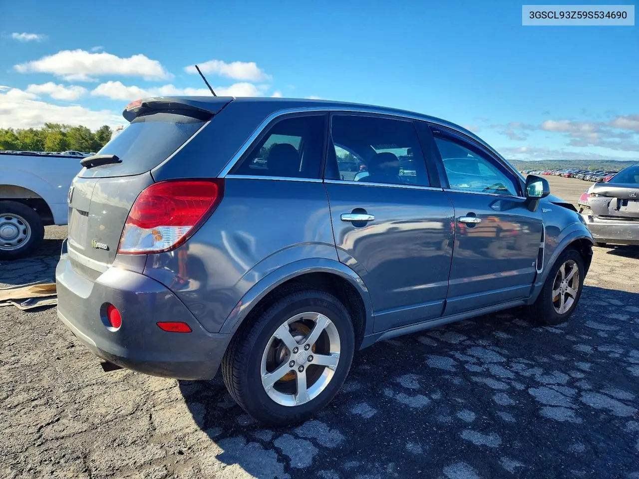 2009 SATURN VUE VIN 3GSCL93Z59S534690 — фото 3