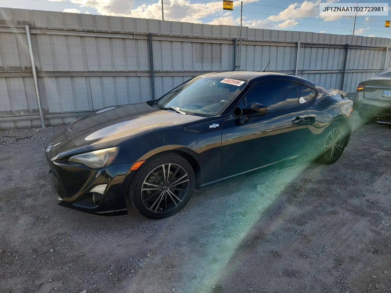 SCION FR-S 2013, VIN JF1ZNAA17D2723981