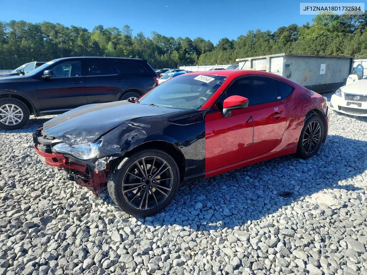SCION FR-S 2013, VIN JF1ZNAA18D1732534
