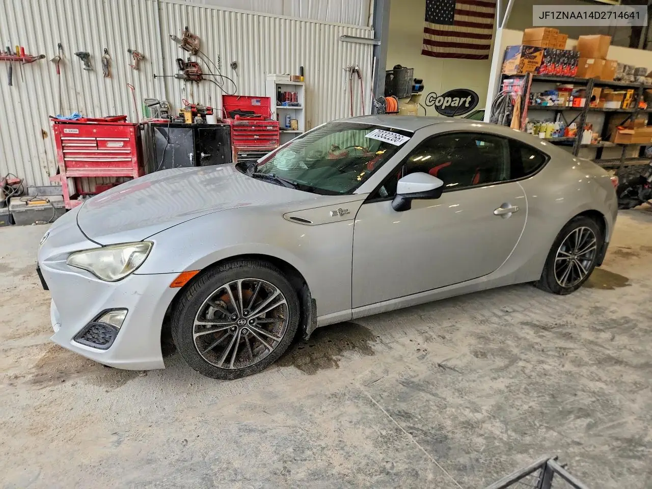 SCION FR-S 2013, VIN JF1ZNAA14D2714641