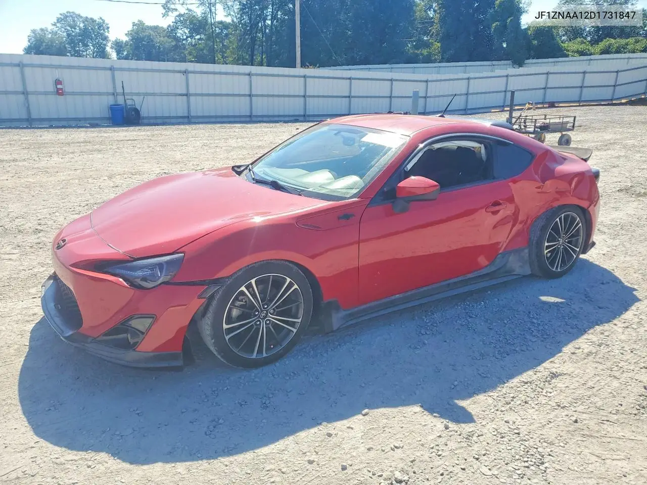 SCION FR-S 2013, VIN JF1ZNAA12D1731847