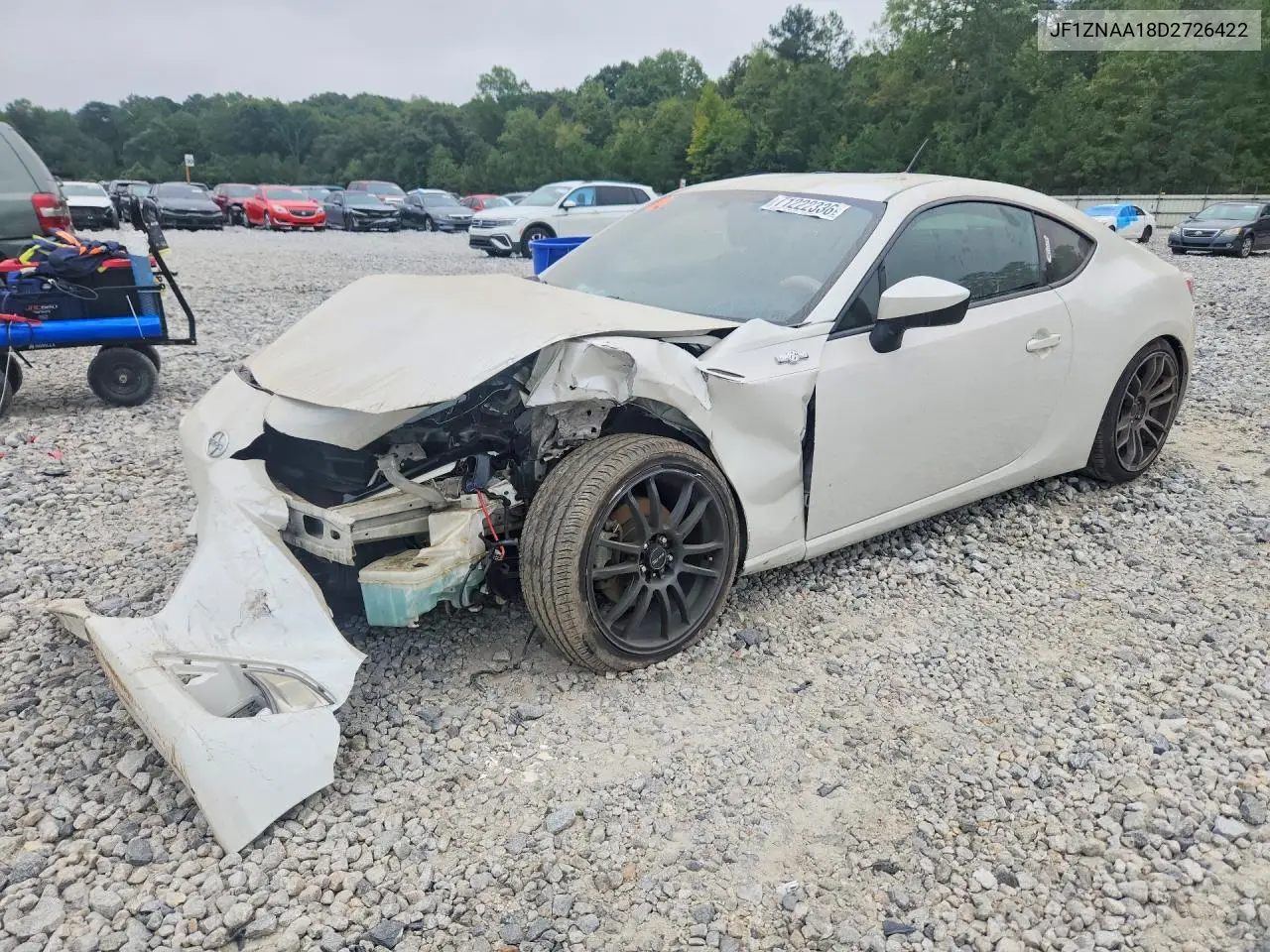 SCION FR-S 2013, VIN JF1ZNAA18D2726422