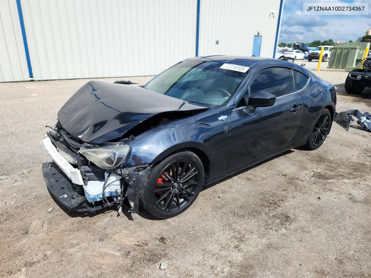 SCION FR-S 2013, VIN JF1ZNAA10D2734367