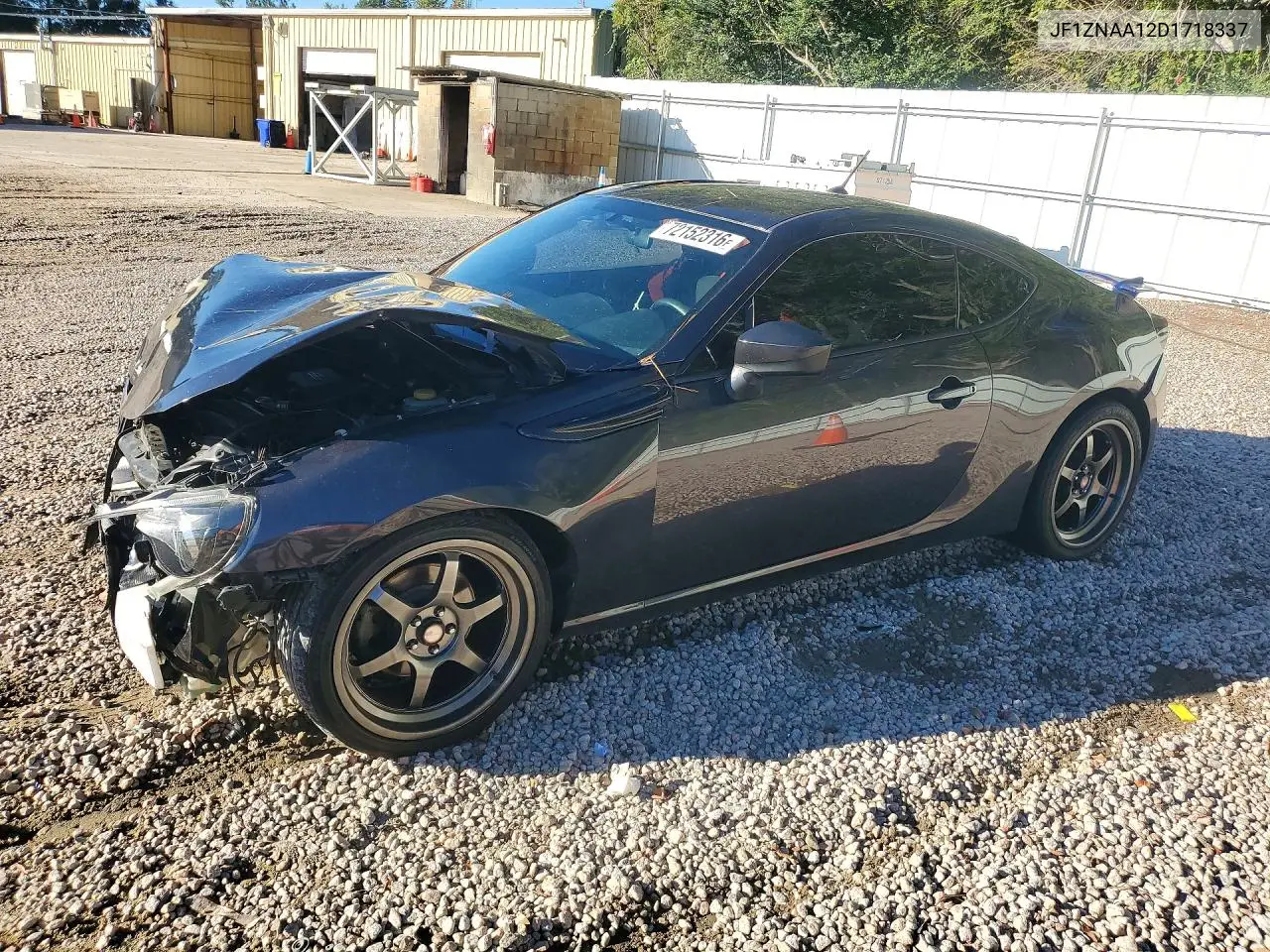 SCION FR-S 2013, VIN JF1ZNAA12D1718337