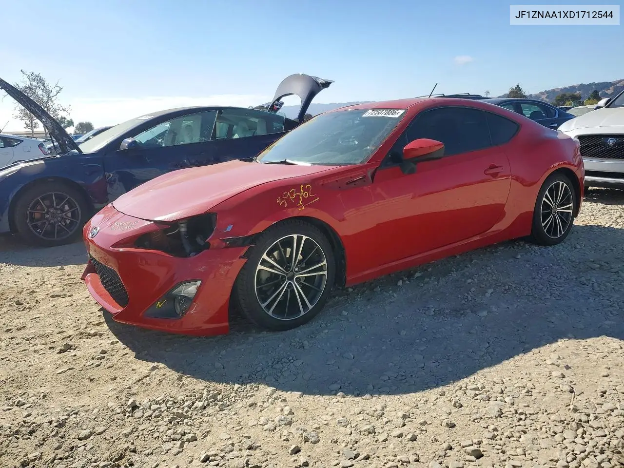 SCION FR-S 2013, VIN JF1ZNAA1XD1712544