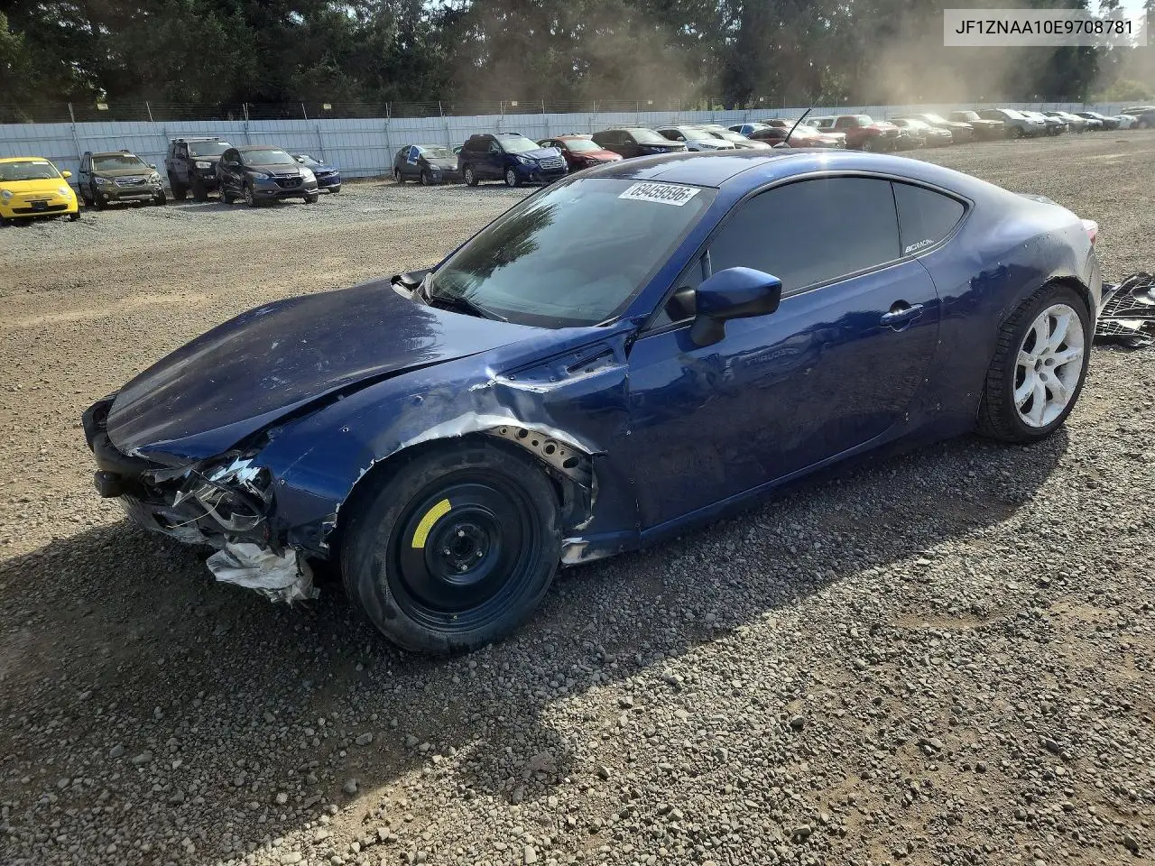 SCION FR-S 2014, VIN JF1ZNAA10E9708781