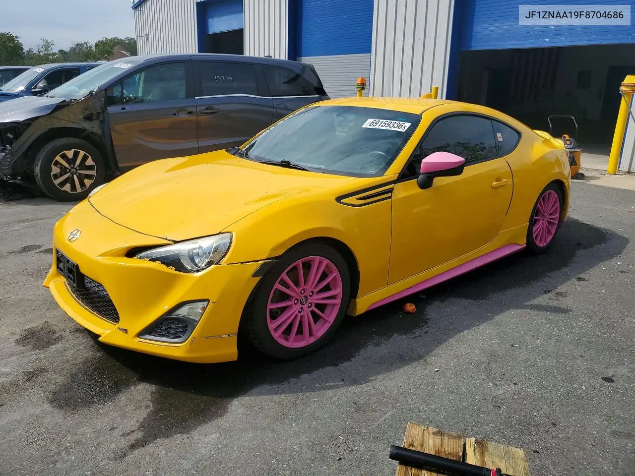 SCION FR-S 2015, VIN JF1ZNAA19F8704686