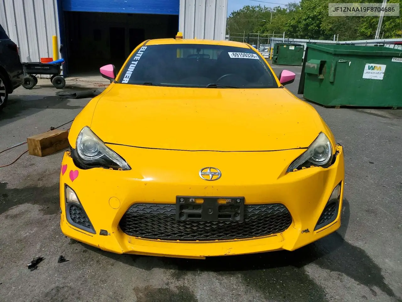 2015 SCION FR-S VIN JF1ZNAA19F8704686 — фото 5