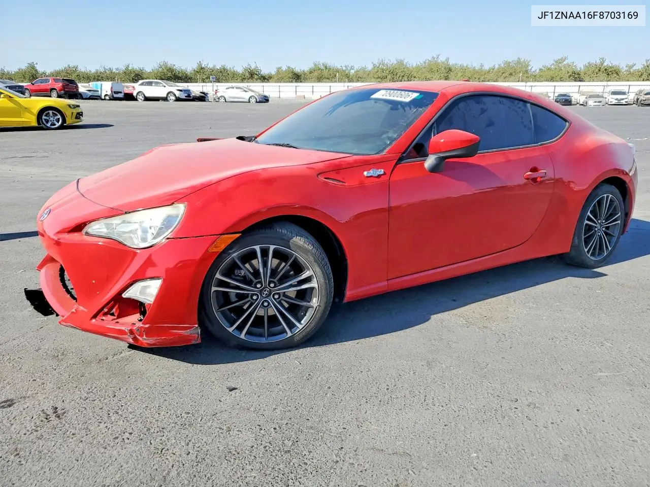 SCION FR-S 2015, VIN JF1ZNAA16F8703169