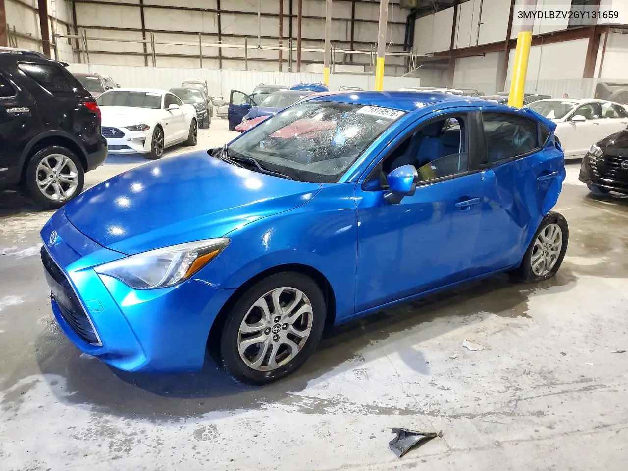 SCION IA 2016, VIN 3MYDLBZV2GY131659