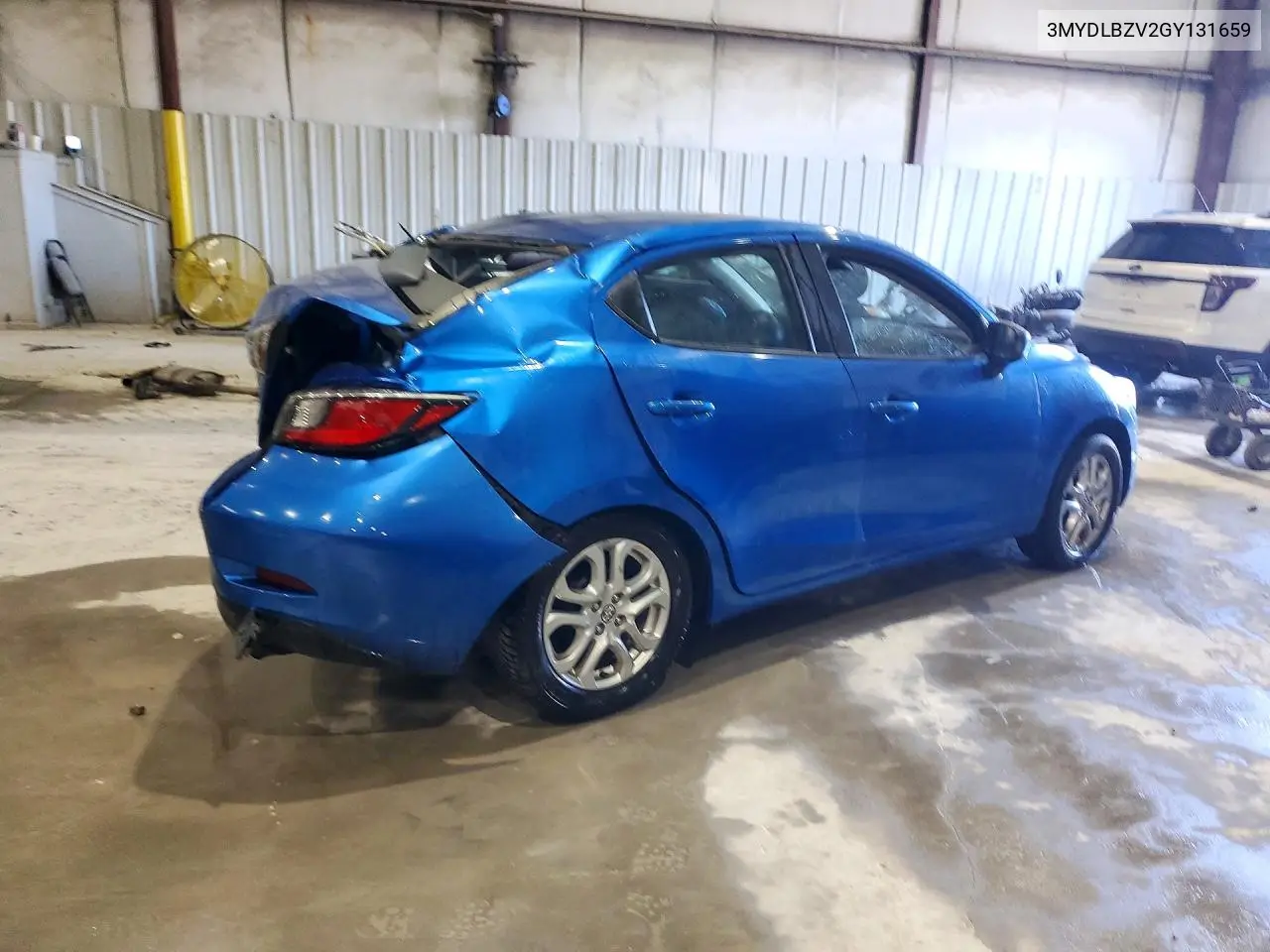2016 SCION IA VIN 3MYDLBZV2GY131659 — фото 3