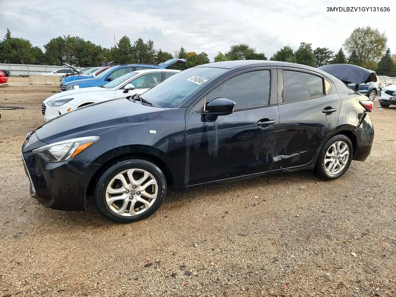 SCION IA 2016, VIN 3MYDLBZV1GY131636