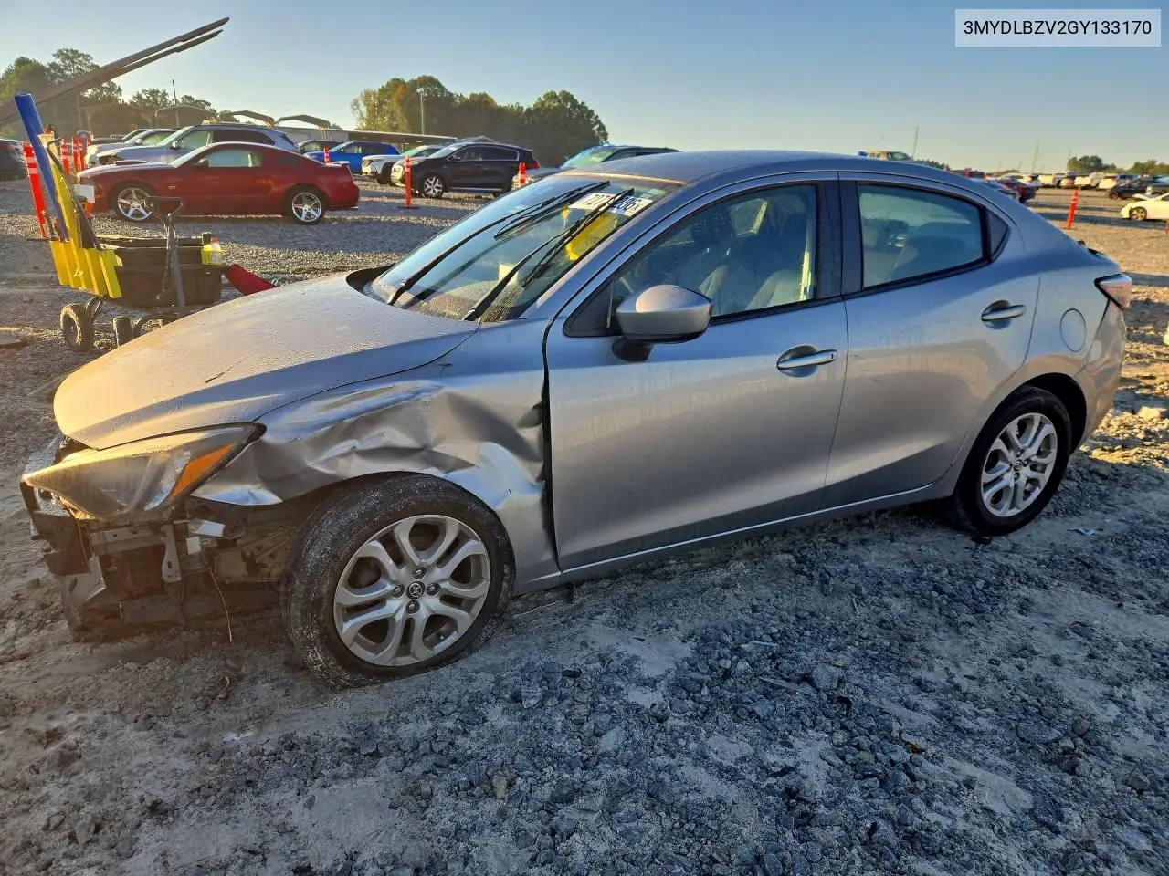 SCION IA 2016, VIN 3MYDLBZV2GY133170