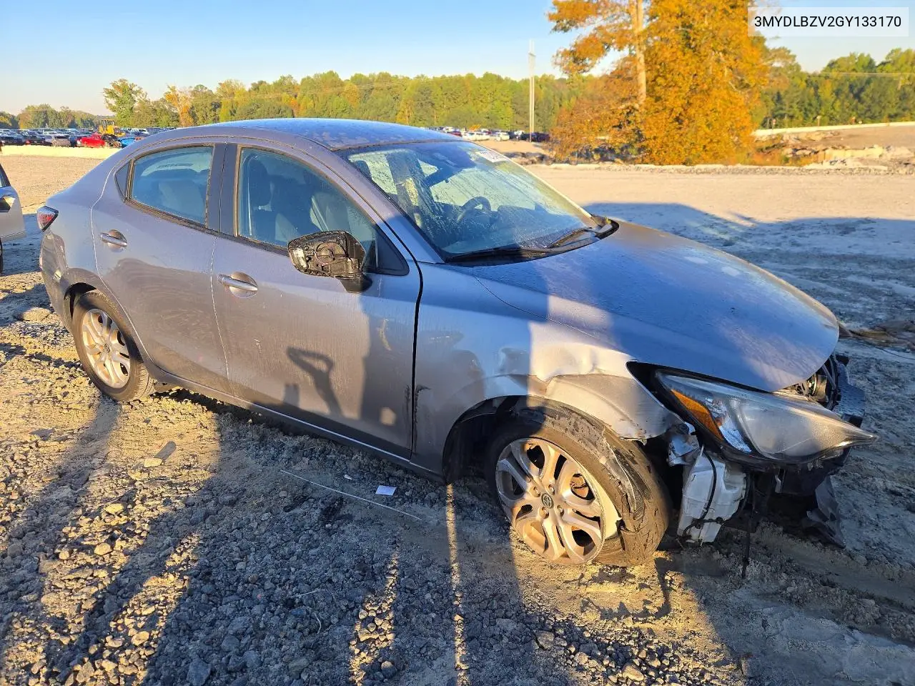 2016 SCION IA VIN 3MYDLBZV2GY133170 — фото 4