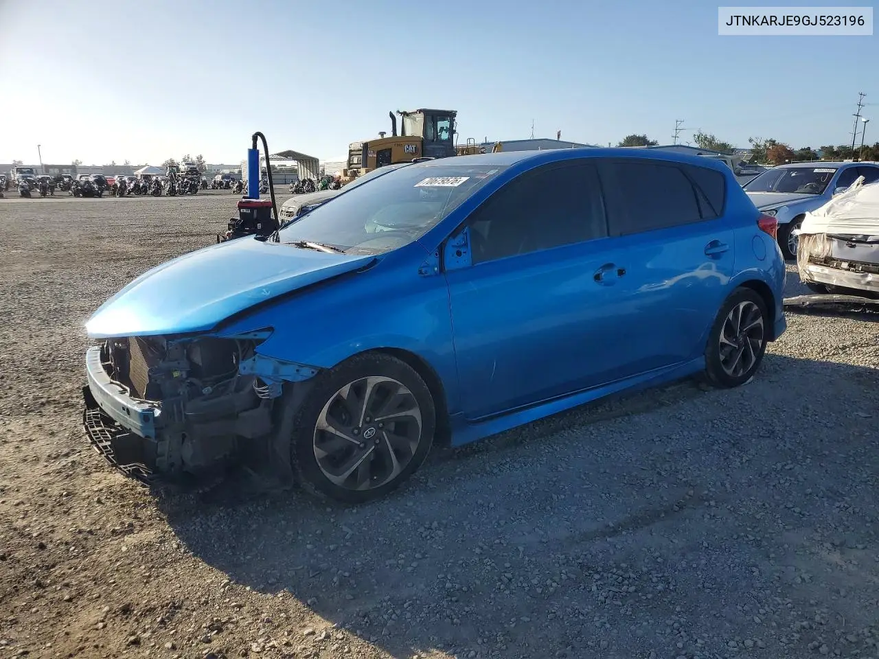 SCION IM 2016, VIN JTNKARJE9GJ523196