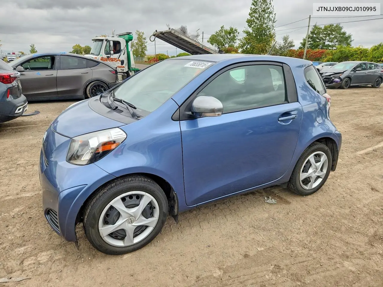 SCION IQ 2012, VIN JTNJJXB09CJ010995