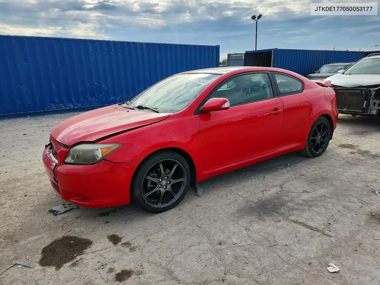 SCION TC 2005, VIN JTKDE177050053177