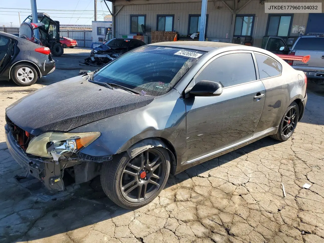 SCION TC 2006, VIN JTKDE177960104032