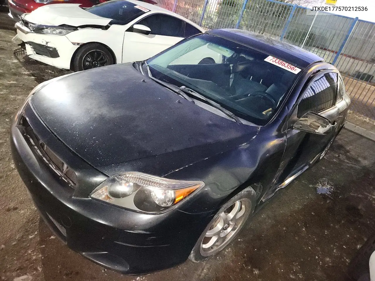 SCION TC 2007, VIN JTKDE177570212536