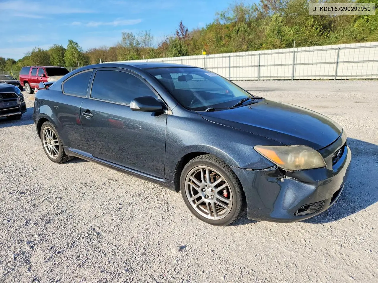 SCION TC 2009, VIN JTKDE167290292950