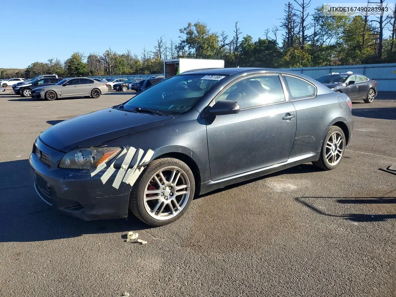 SCION TC 2009, VIN JTKDE167490283943