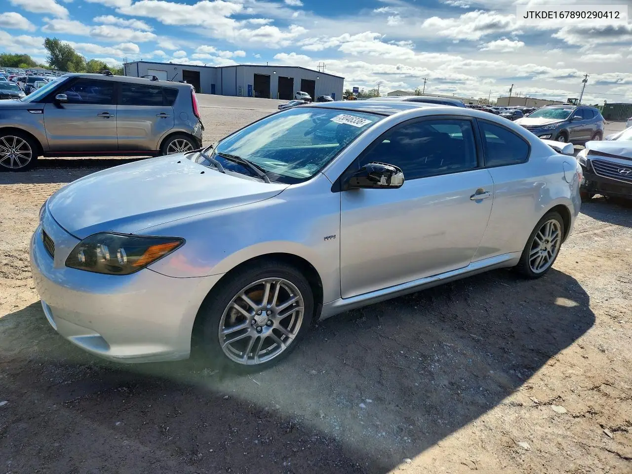 SCION TC 2009, VIN JTKDE167890290412