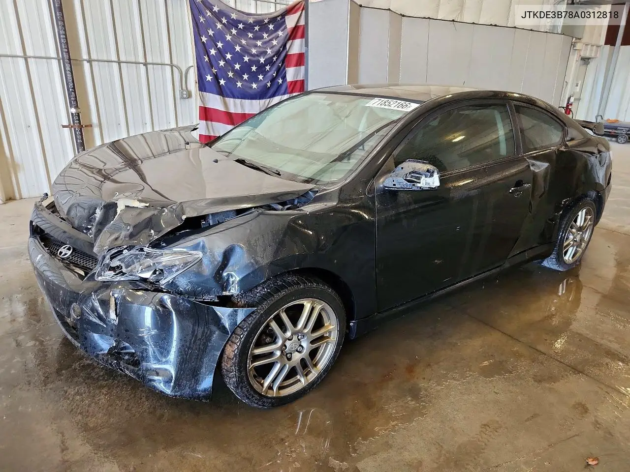 SCION TC 2010, VIN JTKDE3B78A0312818