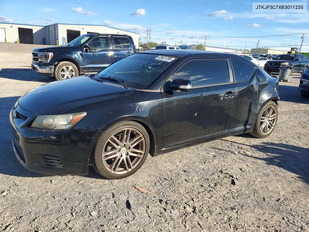 SCION TC 2011, VIN JTKJF5C7XB3011235