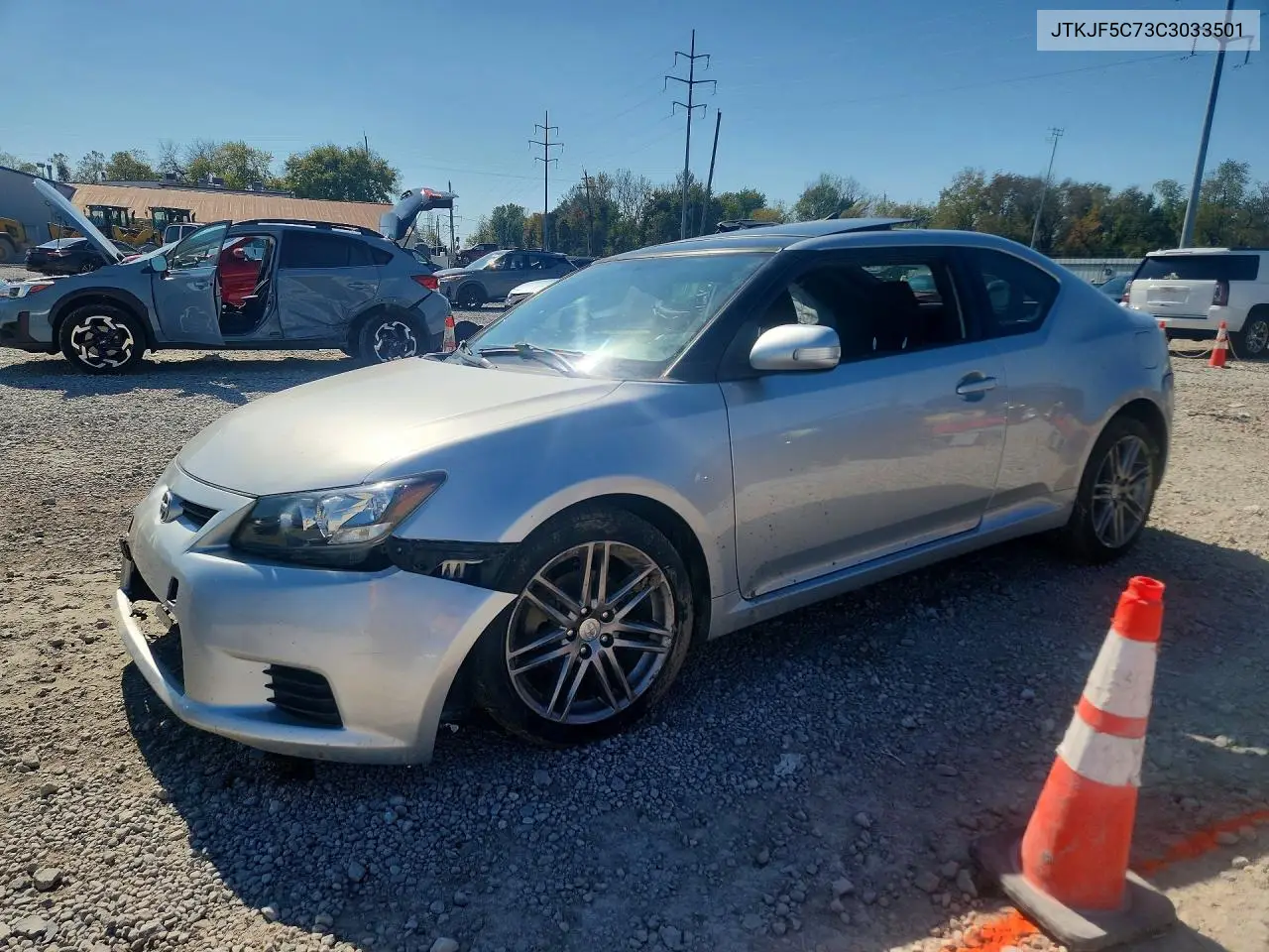 SCION TC 2012, VIN JTKJF5C73C3033501